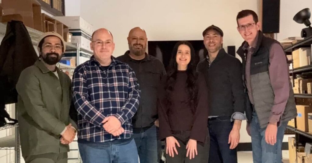 Brian Wiersma with the Daisy Chicago team