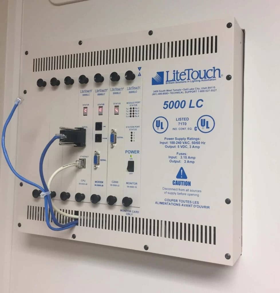 LiteTouch 5000 LC control and distribution center