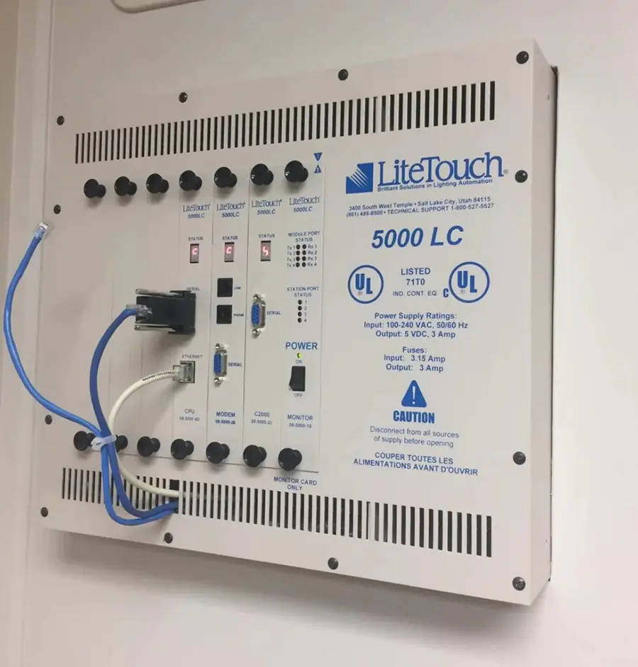 LiteTouch 5000 LC control and distribution center