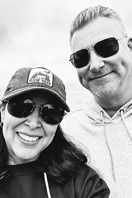 Jim and his wife